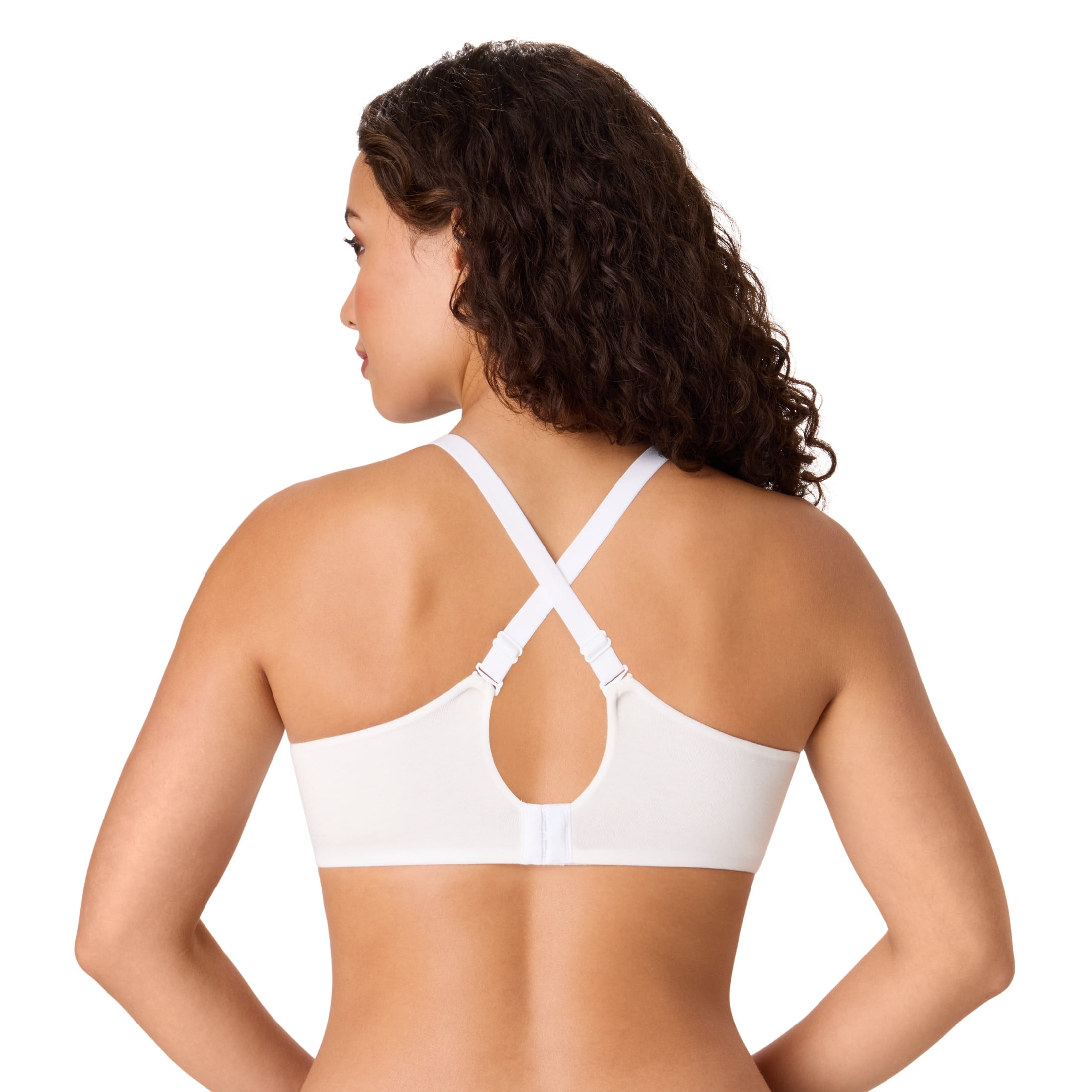 Bali Womens Underwire Bra, Breathe 2-Ply Full-Coverage Bra, Comfortable Padded Push-Up Bra