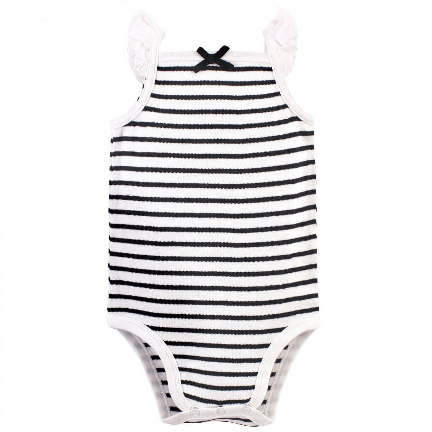 Touched by Nature Baby Girl Organic Cotton Bodysuits 5pk, Fruit, 12-18 Months