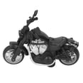 thumbnail image 3 of NFTIGB 1:16 Scale Alloy Motorcycle Toy with Built-in Sound and Light Effects, Interactive Pull Back Motorcycle Model, Improves Hand-Eye Coordination, Ideal Toddler Toy Gift for Kids Boys, Black, 3 of 9