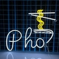 thumbnail image 3 of Handmadetneonsign Vietnamese Food Neon Sign, Pho Restaurant Wall Art Decor, Vietnamese Restaurant Wall Decor, 3 of 5