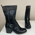 thumbnail image 3 of Bare Traps Womens Wylla Casual Round Toe Mid-Calf Boots Black 7.5 Medium (B,M), 3 of 3
