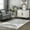 Light Grey, variant on nuLOOM Sena Modern Rainbow Area Rug, 4' 3" x 6', Sena Light Grey