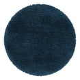 thumbnail image 3 of Unique Loom Infinity Shag Collection Area Rug - Jinko (5' 1" Round Cobalt), 3 of 7
