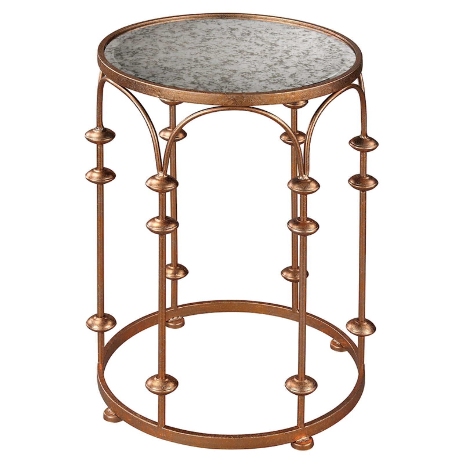 Copper Arch Accent Table