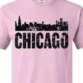 thumbnail image 4 of Inktastic Chicago Skyline Grunge T-Shirt, 4 of 5