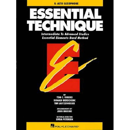 Essential Technique - Eb Alto Saxophone Intermediate to Advanced Studies (Book 3