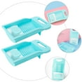 thumbnail image 2 of BRIGHTFUFU Laundry Clothes Board 2Pcs Blue PP Rectangular Washboard 12.6x3.3in for Housework, 2 of 8