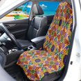 thumbnail image 3 of POLERO Colorful Mandala Terry Cloth Car Seat Cover Sweat Proof, Non Slip Waterproof Microfiber Towel Cover for Cars Trucks Vans, 3 of 7