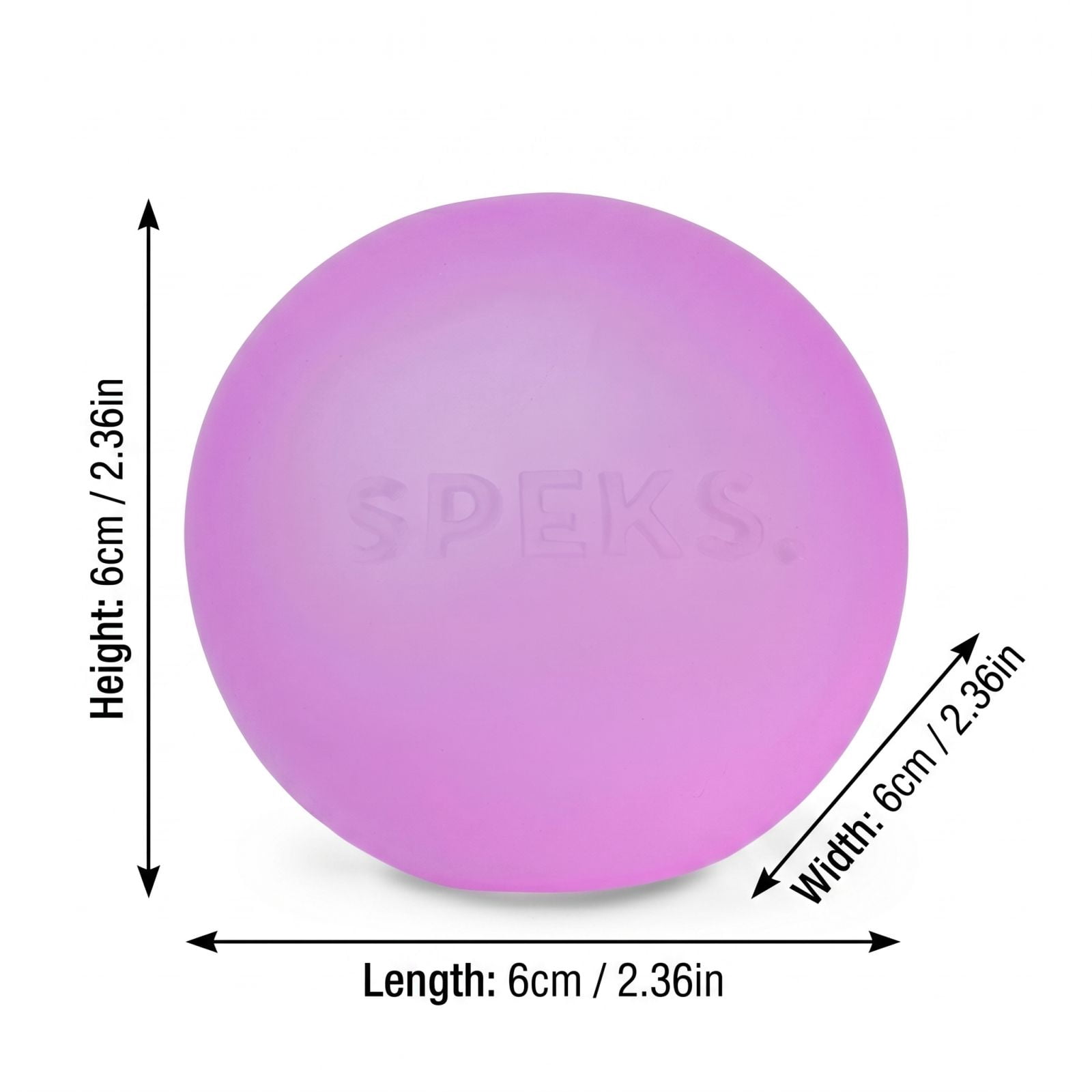2026 Stress Relief Ball Smooth Tactile Squish Ball Comfortable Grip for Anxiety Relief and Mental Calmness Support Pink