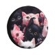 thumbnail image 1 of Balery Cute Kittens Group Portrait Cubiertas para Neumáticos - Protector Resistente para Neumáticos de Camioneta, SUV, Remolque, Camper y RV-16 inch, 1 of 6