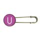 thumbnail image 1 of Broche de Metal antiguo Quimica elementos actínidos uranio U EsES 7.5 cm, 1 of 3