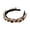 Coffee, variant on Fgnfyis Headbands for Women Oktoberfest Jasmine Camellia Pearl Fascinator Headband Elegant Hair Accessory Fascinator for Women White One Size