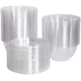 thumbnail image 3 of 64 Oz Disposable Plastic Salad Bowls With Airtight Lids: (Qty=250), 3 of 3