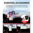 thumbnail image 4 of MaserWeller Car Phone Holder for Porsche Taycan 2019-2025 Accessories, 360° Rotation Phone Mount Compatible with MagSafe, Cell Phone Holder Does Not Affect Air Vent, 4 of 7
