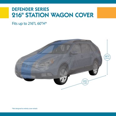 Custom Car Cover For 1991-1997 Honda Accord Wagon – All-Weather Gray
