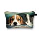 thumbnail image 1 of Bolsa de cosméticos Dachshund Boston Terrier para mujer, neceser con diseño de Perro Pastor Alemán, bolsas de maquillaje para mujer, bolso con pintalabios para chicas, estuche organizador de cosmético Fivean unisex, 1 of 2