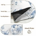 thumbnail image 6 of 6'x9' Area Rugs, Blue White Flowers Indoor Outdoor Area Rug for Living Room Bedroom, Spring Summer Floral Botanical Washable Bathroom Rugs Kitchen Floor Carpet Mats Home Decor Aesthetic, 6 of 8