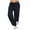 Navy, variant on Patlollav Womens Pants Autumn Winter Wide Leg Yoga Sports Trousers Long Pants