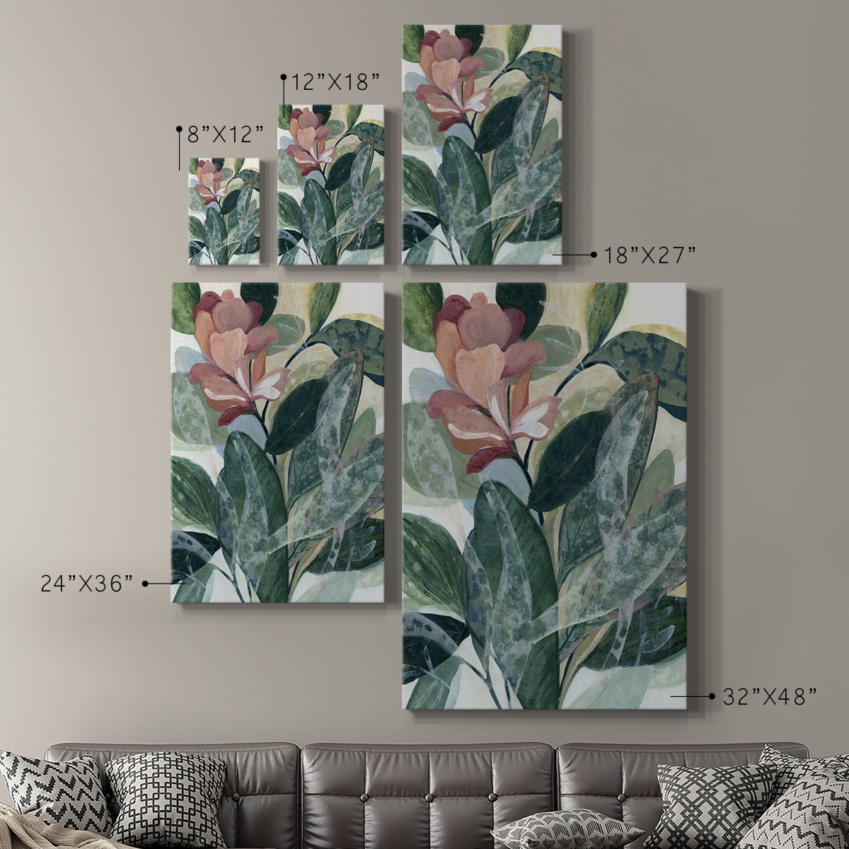 Lush Guardians Premium Gallery Wrapped Canvas - Ready to Hang