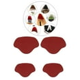 thumbnail image 3 of kurtrusly Semelles Ajustables pour Talons Hauts, Réparation de Talons Personnalisable, Rouge 1Set, 3 of 6