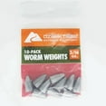 Smith LTD Worm Sinkers - Pack Of 8 Fishing Weights For Worm Rigs