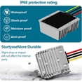 thumbnail image 4 of 15A 360W Power DC Converter 12V Boost to 24V Car Power Converter Waterproof Module Voltage Regulator 12V to 24V dc Step up Converter, 4 of 4