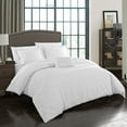 thumbnail image 3 of Chic Home DS3158 Monmouth Duvet Cover Set, King Size - Grey, 4 Piece, 3 of 3