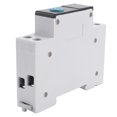 thumbnail image 2 of 40A Tuya MonofáSico Din Riel WIFI Medidor de EnergíA Inteligente Temporizador Monitor de Consumo de EnergíA KWh VatíMetro, Negro con MedicióN, 2 of 5