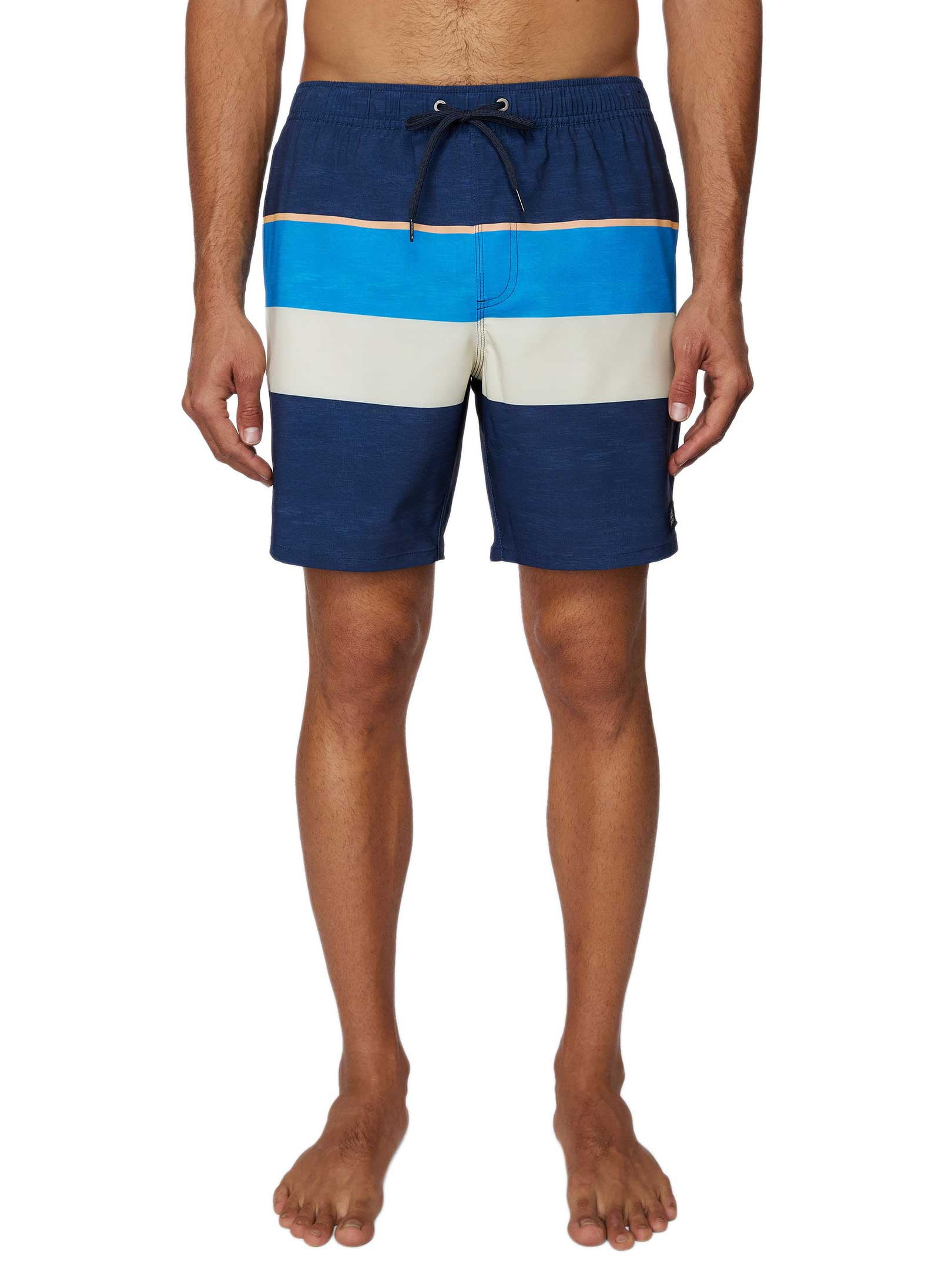 O'Neill Men's John John Boardshort - 21.5" Outseam, 4-Way Epic Stretch, Locking Draw Cord & Zip Pocket For Surf, Swim, Beach
