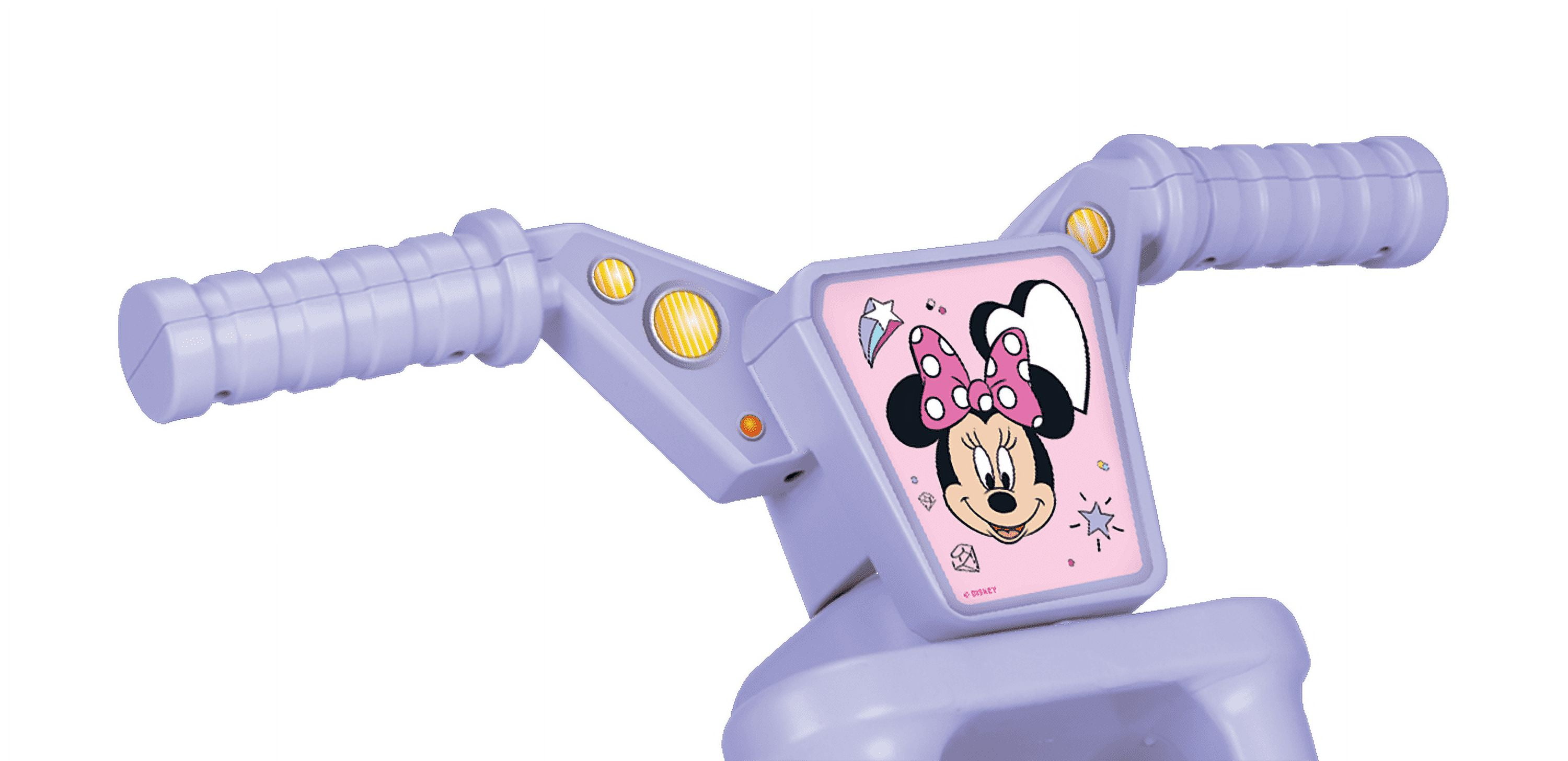 Fly Wheel Minnie Mouse Junior Cruiser Tricycle with 10 inch Front Wheel Child 2 to 4 Years