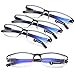 thumbnail image 3 of TERAISE 4PCS Fashion Anti-blue light Reading Glasses Men Women Computer Reader(1.5X), 3 of 4