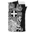 thumbnail image 2 of Juego de cama Cornualles - Bandera de Cornualles con cruz celta, 2 of 6