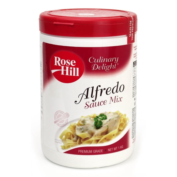 Rose Hill - Alfredo Sauce Mix - Single Pack - Creamy & Delicious - Perfect for Pasta & More (1ct)