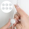 thumbnail image 2 of 6PC Cable Organizer Clips - Strong Adhesive, Hidden Phone Charging Holder, for Home/Car/Desk - 2024 New Design, Material, 2 of 6