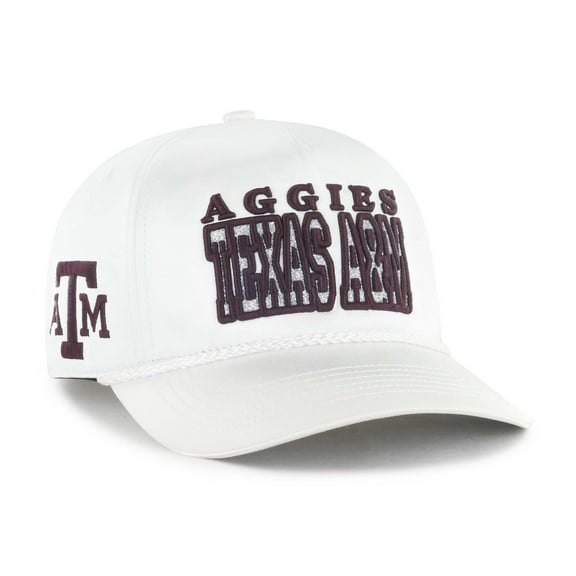 Women's '47 White Texas A&M Aggies Outspoken Hitch Adjustable Hat