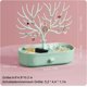 thumbnail image 4 of Organizador de joyas con temática de ciervos, diseño portátil y desmontable, plástico de alta calidad, gran capacidad para organizar varias joyas, regalo perfecto para niñas (verde), 4 of 6