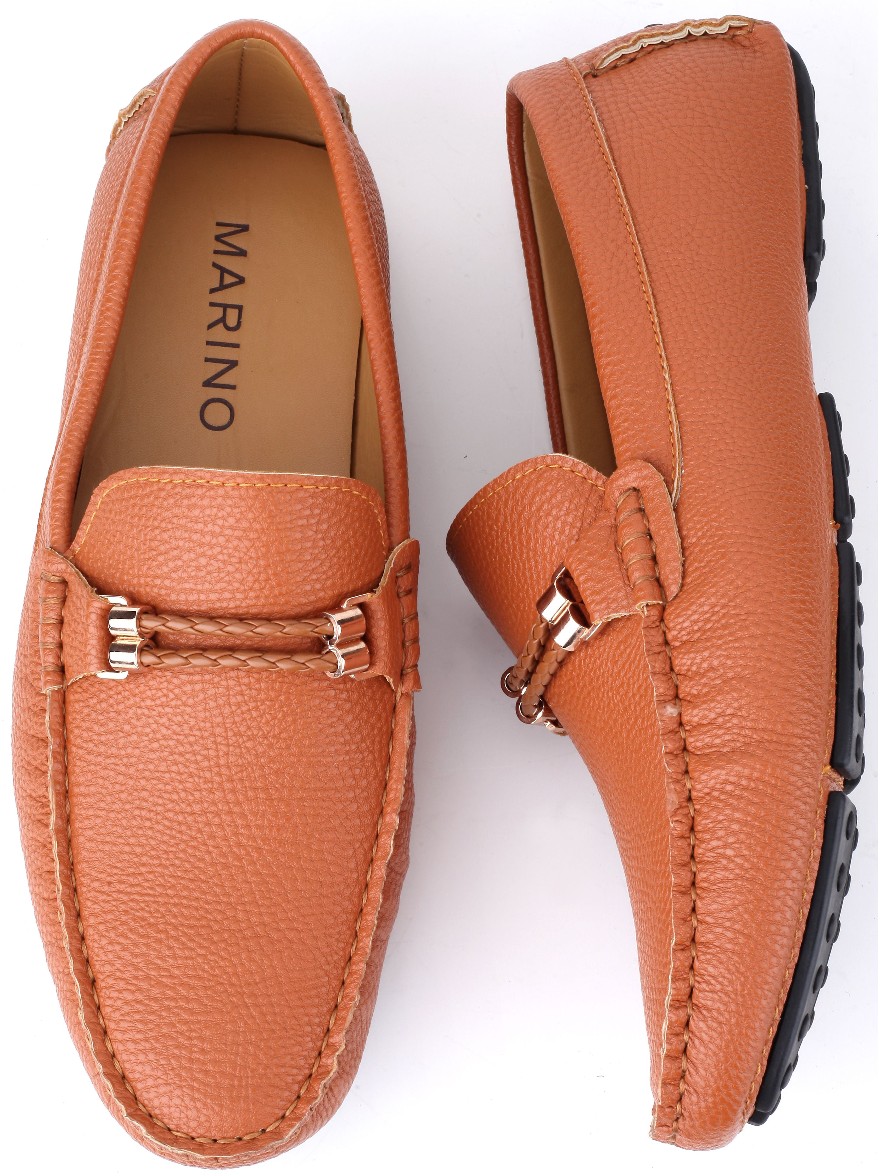 Leather loafers