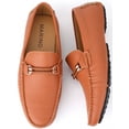 thumbnail image 5 of Mio Marino Men's Casually Suave Leather Penny Loafers, 5 of 7
