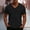 Black mens plus size v neck t-shirt a1, variant on MORESEC Summer Holiday Mens Plus Size V Neck Short Sleeve T-Shirt Casual Basic Tee Solid Color Tops Vacation Fashion Clothes, White 5XL