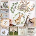 thumbnail image 4 of 3 Pcs Easter Day Stickers Rub on Transfer Stickers Rabbit Pattern Decals Animals Rub on Stickers for DIY Scrapbooking Photo Albums Furnitures Laptop, 4 of 5
