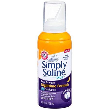 Simply Saline Nasal Mist, Nighttime