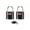 Black 2 Pack, variant on TSA Approved Key Locks Luggage Lock, Black 4 Pack. Ultra-Secure TSA006 Dimple Key Travel Locks, Lifetime Warranty.