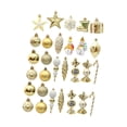 thumbnail image 2 of Juego de Bolas Navideñas Macarena 29 Piezas Decoración Oro, 2 of 8