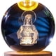 thumbnail image 2 of Pequeña bola de cristal 3D decorativa con Base de madera carga USB bola de cristal LED luz nocturna bola de cristal iluminada para decoración de dormitorio, 2 of 7