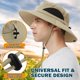 thumbnail image 3 of Wide Brim Sun Hat, UPF 50+ UV Protection Waterproof Packable Bucket Hat for Men & Women, Fishing Hiking Beach Garden, 3 of 5