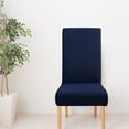 thumbnail image 4 of Anckoeil Solid Color Brushed High Elastic Chair Cover Soft and Comfortable Chair Seat Cover -proof and Dirt- Chair Slipcover Suitable for Dining Chair, 4 of 5