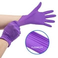 thumbnail image 3 of 10 Packs of Disposable Nitrile Gloves 4 Mil Latex Free Safety Working Gloves (100 Count per Pack), 3 of 3