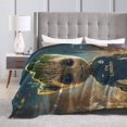 thumbnail image 4 of Manta de Baby Yoda. Manta de tela de superficie vertical súper suave de varios tamaños, acogedora y cálida, adecuada para cama, sofá, campamento, viajes, todas las estaciones, liviana y compacta de, 4 of 8