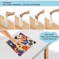 thumbnail image 3 of Yayeee 6 Pack Kitchen Dish Cloths for Washing Dishes Soft Absorbent Microfiber Towels, Large Colorful Flowers Pattern, 3 of 9