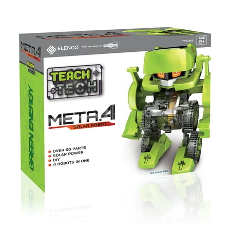 Teach Tech Meta.4 | Transformational Robot Kit | STEM Educational Toys for Kids Age